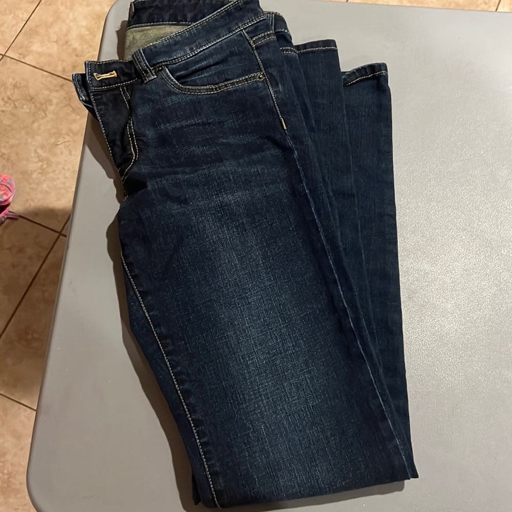 LLBean women’s size 2 dark wash jeans